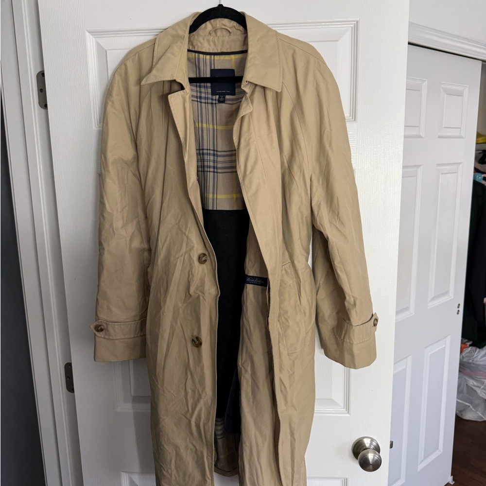 Men's Brook’s Brothers Tan Trench Coat